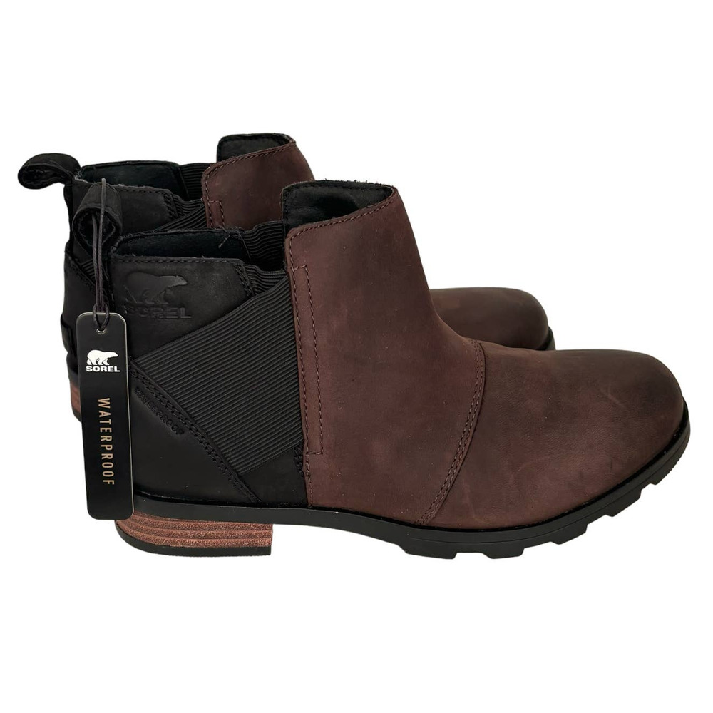 SOREL WATERPROOF LEATHER BOOTS NEW WITH TAGS women size 7.5